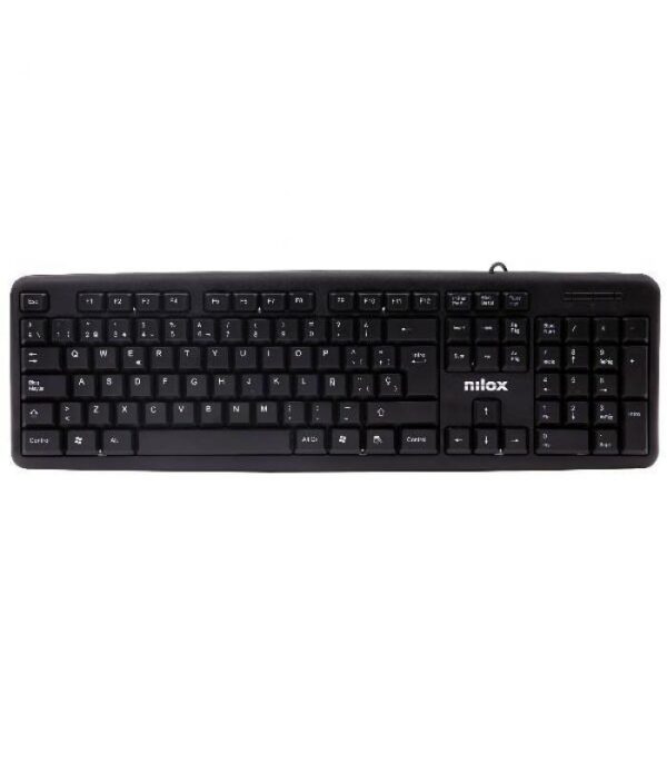 Nilox Teclado USB Negro **Sin embalaje original**