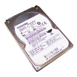 Disco Duro Toshiba 320GB 2,5'' SATA 7200RPM MK3256GSY Usado.