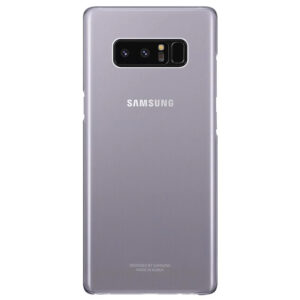 Funda original Samsung Clear Cover para Galaxy Note 8 gris