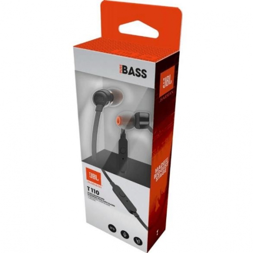 Auriculares Intrauditivos JBL T110 Negro - Imagen 4