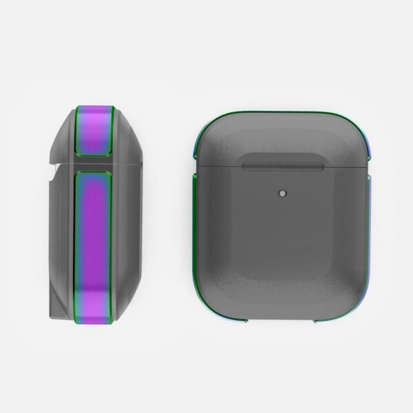 Estuche X-Doria Defense Trek para Air pods 1 y 2 negro iridiscente - Imagen 3