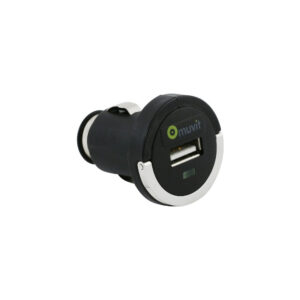 Muvit Mini cargador coche USB con anilla 1200 mA