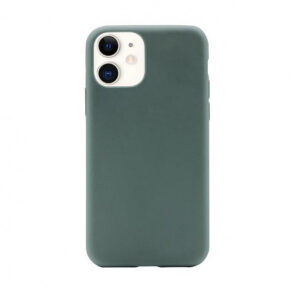 Funda PURO Green para Apple iPhone 12 Mini verde.