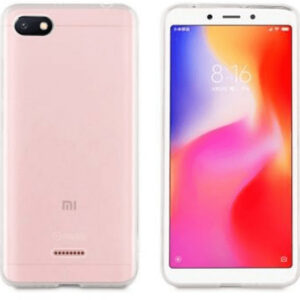 Funda Muvit Cristal Soft para Xiaomi Redmi 6A transparente.