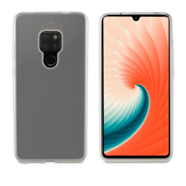 Funda Muvit Cristal Soft para Huawei Mate 20 transparente