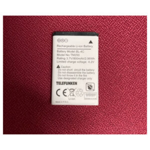 Batería Litio original para Telefunken TM250 3.7V 800mAh