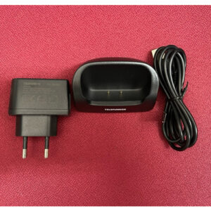 Base de carga original Telefunken para Telefunken TM360 + cargador y cable USB