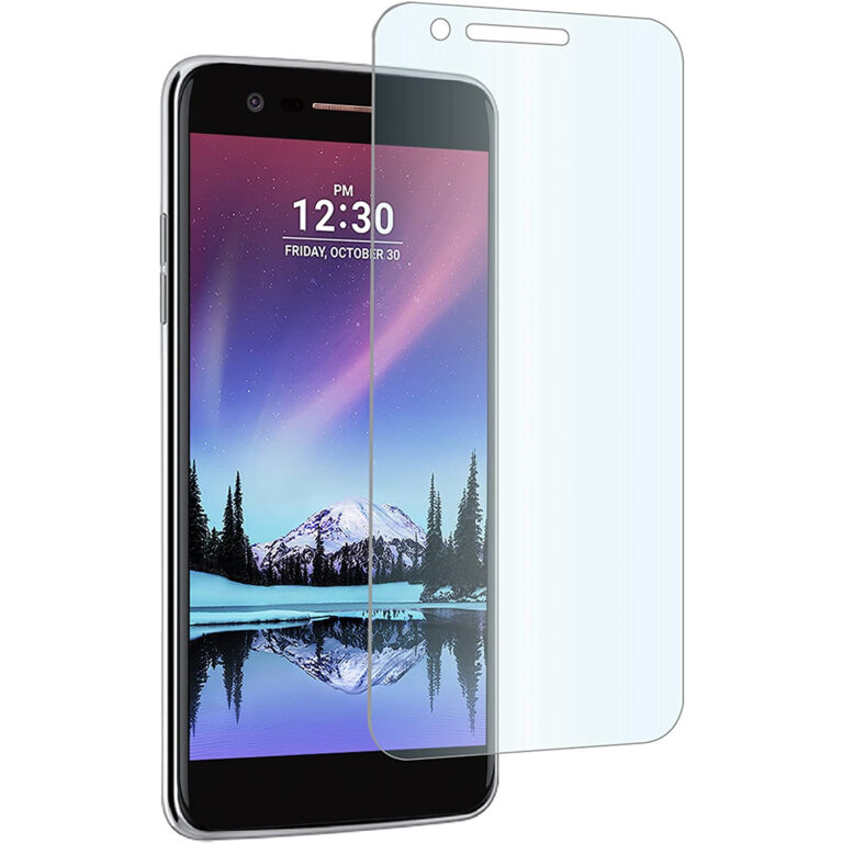 Protector de pantalla Muvit para LG K10 2017 vidrio templado plano.