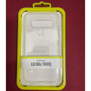 Funda Muvit Cristal Soft para LG G8s ThinQ transparente.