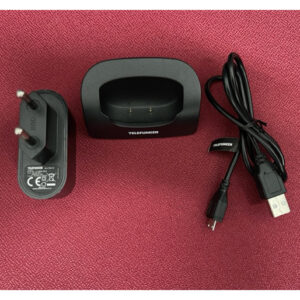 Base de carga original Telefunken para Telefunken TM250 + cargador y cable USB