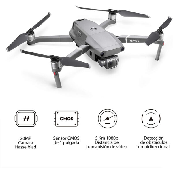 Drone DJI Mavic Pro con Cámara Hasselblad Plata 4K Usado - Imagen 2