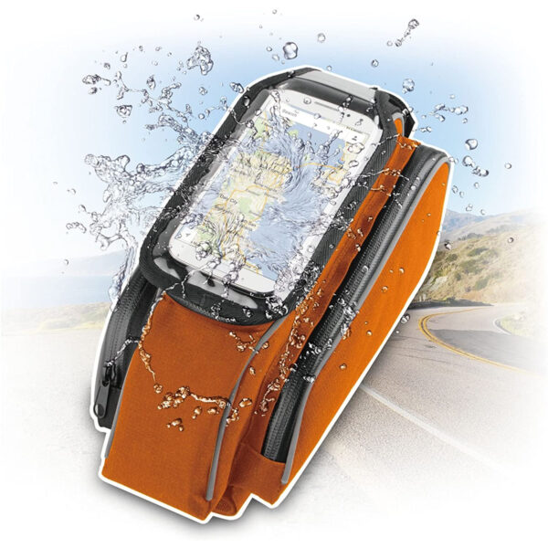 Bolsa para Bicicleta o Moto Muvit MUCHL0046 Smartphone hasta 4,7'' naranja