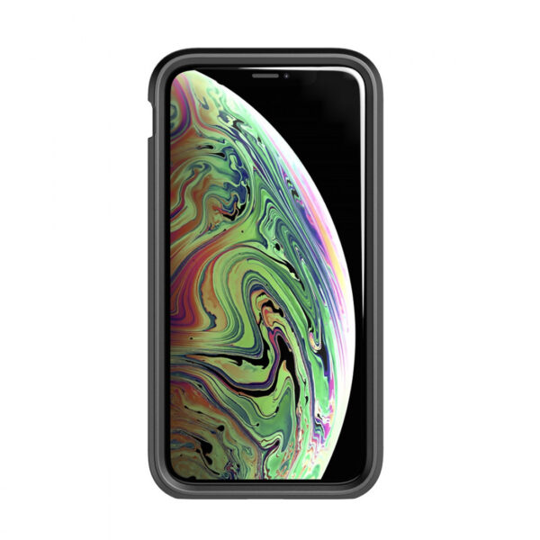 Funda Tech21 Evo Luxe para Apple iPhone X/Xs cuero negro. - Imagen 2