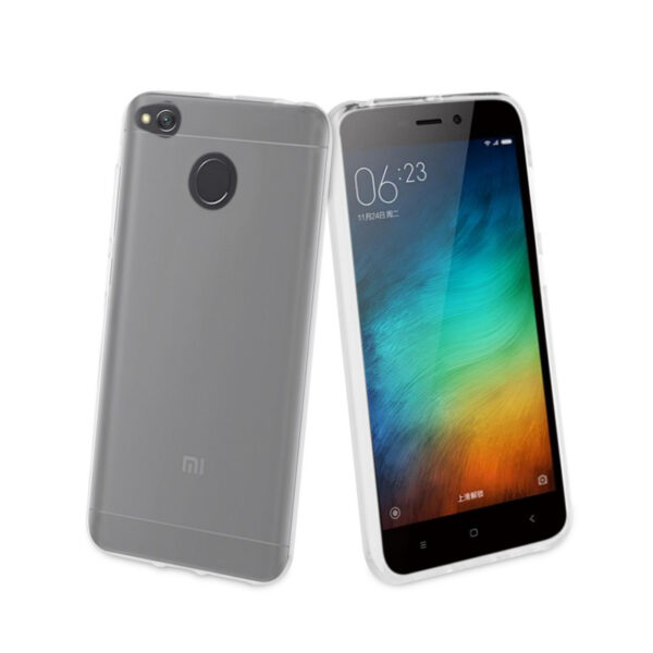 Funda Muvit Cristal Soft para Xiaomi Redmi 4X transparente.