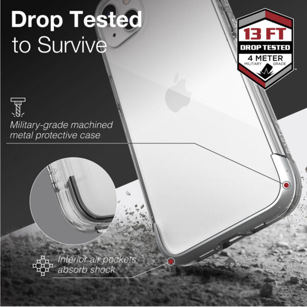 Funda Raptic Air para Apple iPhone 13 transparente. - Imagen 4