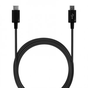 Cable PURO Tipo C-Micro USB 2.0 3A 1m negro