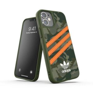 Funda trasera Adidas 3 rayas para Apple iPhone 12 Mini Camuflaje