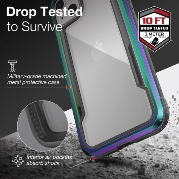 Funda Raptic Shield Pro para Apple iPhone 13 Iridescent. - Imagen 5