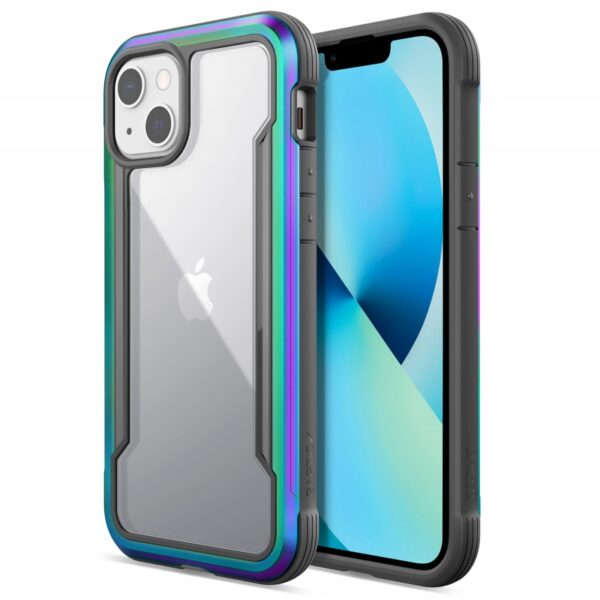 Funda Raptic Shield Pro para Apple iPhone 13 Iridescent.