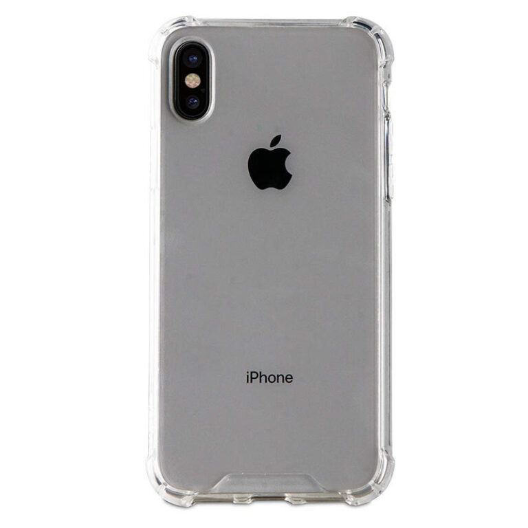 Funda Muvit Pro Cristal Bump Transparente para Apple iPhone X/Xs transparente