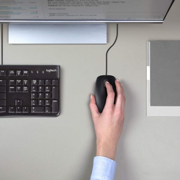 Logitech B110 Silent Ratón USB 1000 DPI Negro - Imagen 5