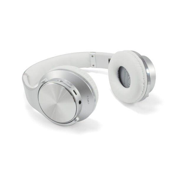 Auricular con diadema Bluetooth con Microfono Conceptronic CHSPBTNFCSPKS Plata