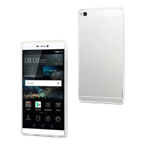 Funda Muvit minigel fina para telefono 5,2'' (ejemplo Huawei P8) transparente.