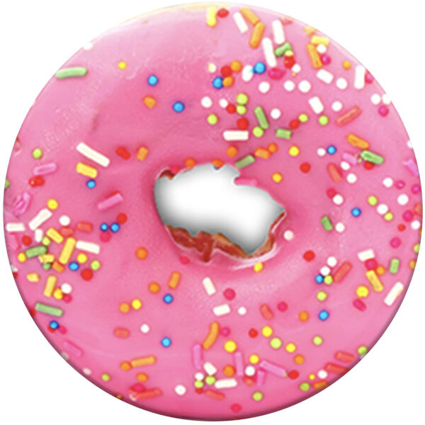 PopSockets soporte adhesivo Multiusos diseño Pink Donut - Imagen 2