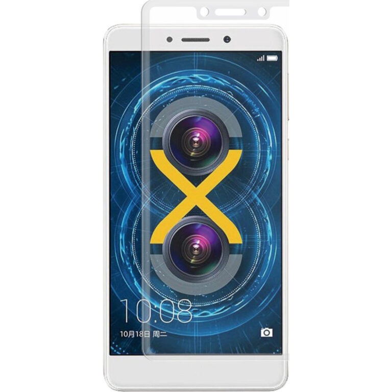 Protector de pantalla Muvit para Huawei Honor 6X vidrio templado curvo 3D.