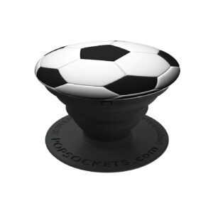 PopSockets soporte adhesivo Multiusos diseño Grip Soccer Ball