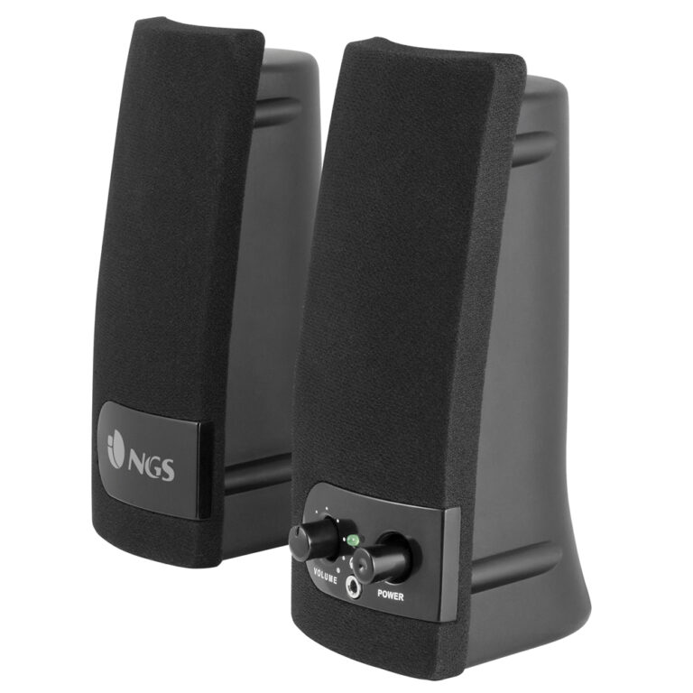 Altavoces NGS Multimedia 2.0 PC SB150 4W jack 3.5mm **Sin embalaje original**