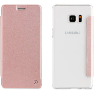 Funda Muvit Folio para Samsung Galaxy Note 7 transparente.