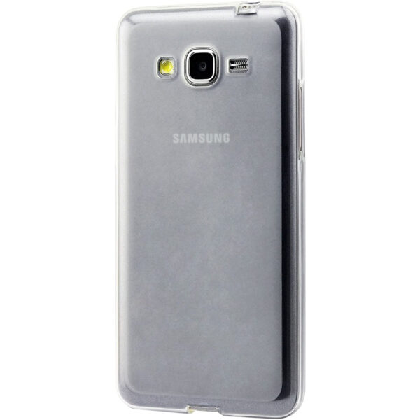 Funda Muvit minigel fina para Samsung Galaxy Grand Prime transparente.