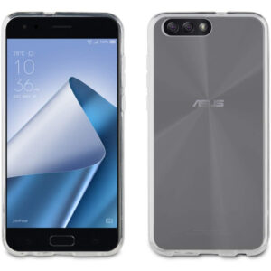 Funda Muvit Crystal Soft para ASUS Zenfone 4 transparente.