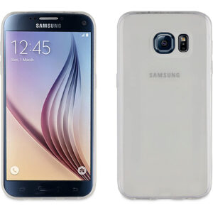 Funda Muvit minigel fina para Samsung Galaxy S7 transparente.