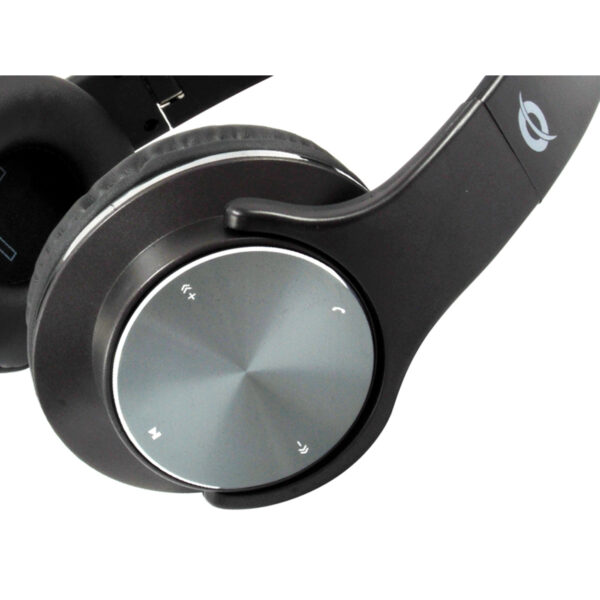 Auricular con diadema Bluetooth con Microfono Conceptronic CHSPBTNFCSPKB negro - Imagen 3