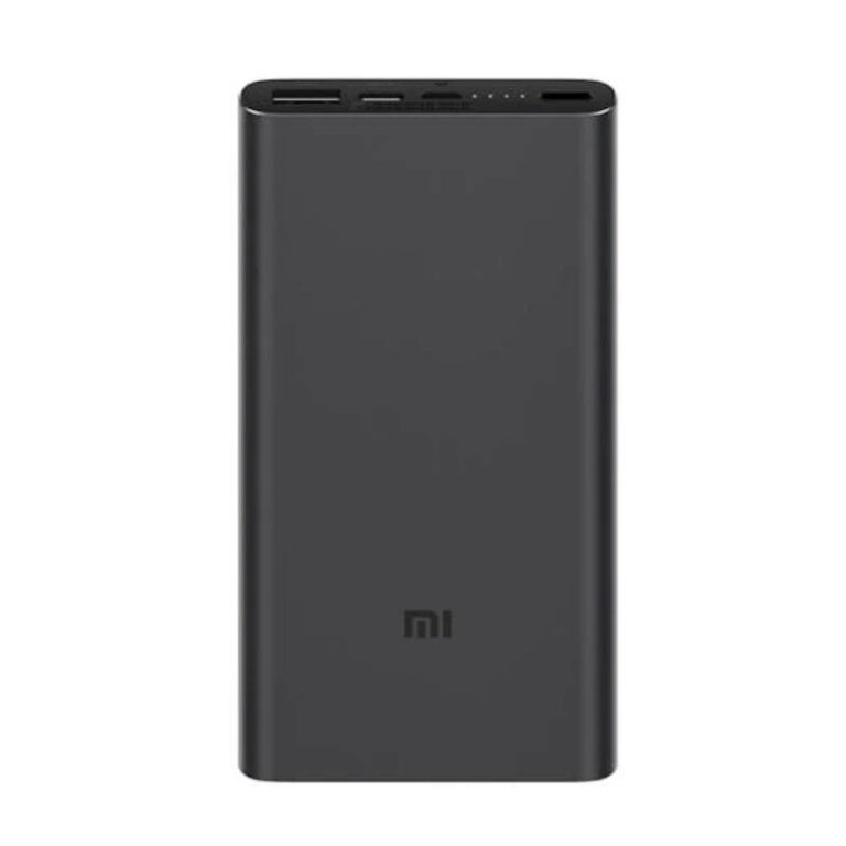 Power Bank Xiaomi Mi 3 10000 mAh 18W Carga rápida 3.0 Negra