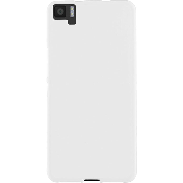 Funda Muvit fina para BQ Aquarius M5 blanco