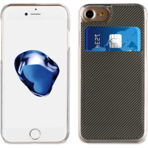 Funda Muvit para Apple iPhone 7/6S/6 (con Tarjetero Vertical) Color Gris.