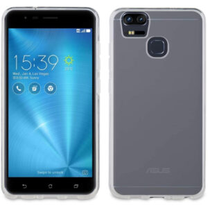 Funda Muvit Crystal Soft para ASUS Zenfone Zoom S transparente.