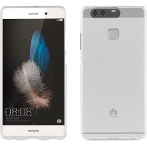 Funda Muvit Cristal Soft para Huawei P9 transparente.