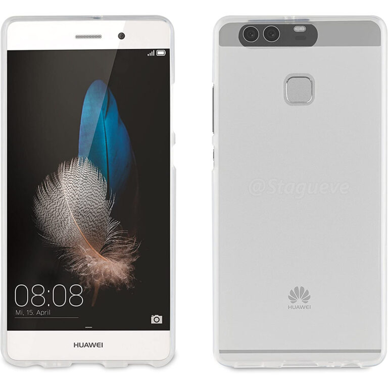Funda Muvit Cristal Soft para Huawei P9 transparente.
