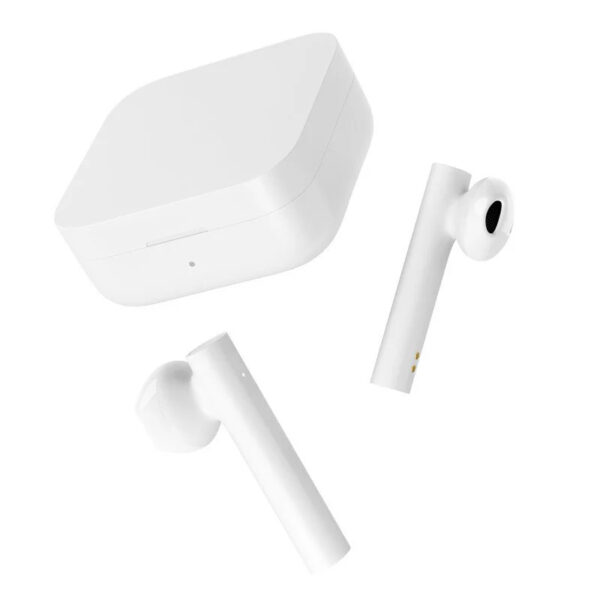Auriculares Inalámbricos Xiaomi Mi True Wireless Earphones 2 Basic Blanco Usado **Falla auricular derecho, no carga. Para usar solo izquierdo o recambio** - Imagen 4