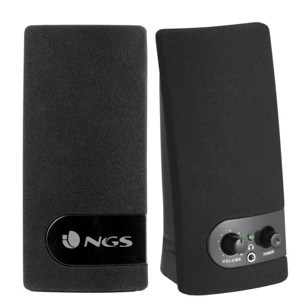 Altavoces NGS Multimedia 2.0 PC SB150 4W jack 3.5mm - Imagen 2