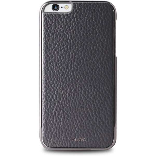 Funda PURO Business Piel para Apple iPhone 6 Plus color gris.