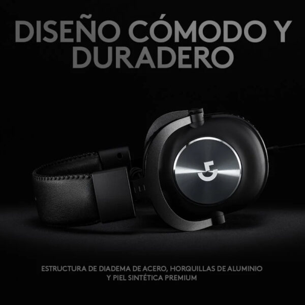 Auriculares Logitech G PRO Gaming Usado *Falta el accesorios adaptador de USB* - Imagen 2