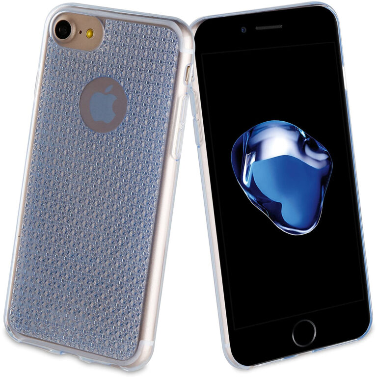 Funda Muvit Life TPU para Apple iPhone 7 Iphone 8 Color Azul.