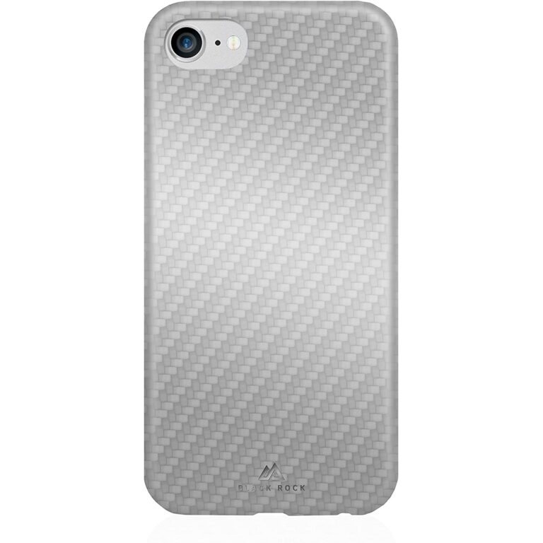 Funda Black Rock Flex Carbon para Apple iPhone 8/ iPhone 7/ iPhone 6S/ 6 plata.