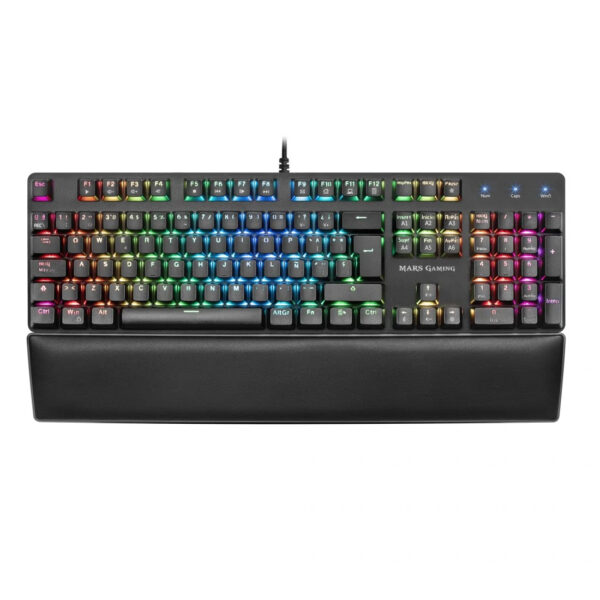 Teclado Mars Gaming MK5 USB Negro en español (ñ)