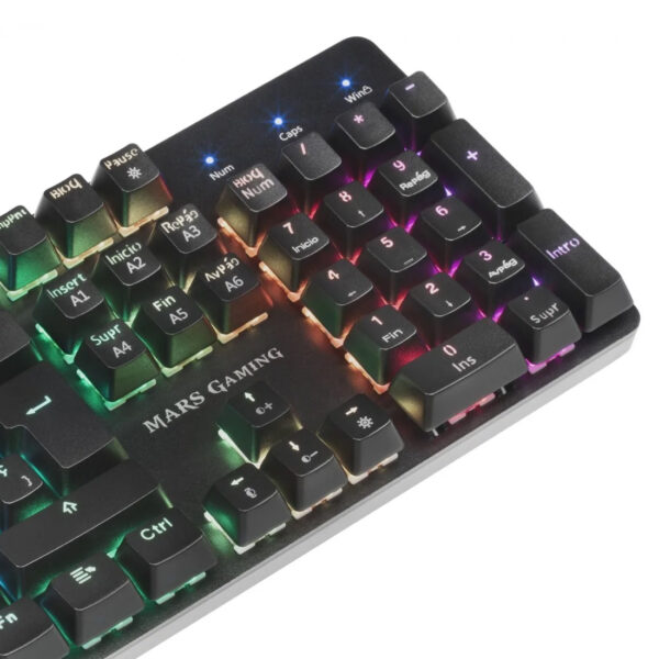 Teclado Mars Gaming MK5 USB Negro en español (ñ) - Imagen 4